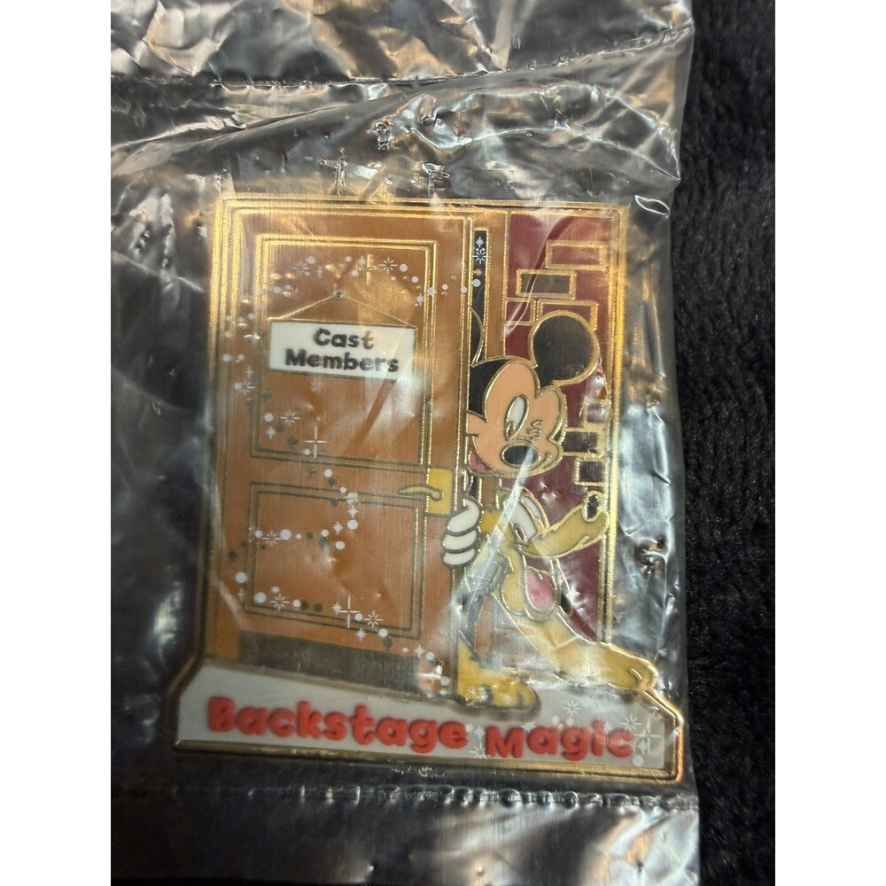 Disney Cast Members Backstage Magic Pin Mickey Mouse & Pluto NEW Disney World